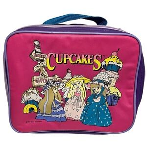 Vintage 90s Cupcakes Dolls Lunch Bunch Lunch Box/Bag